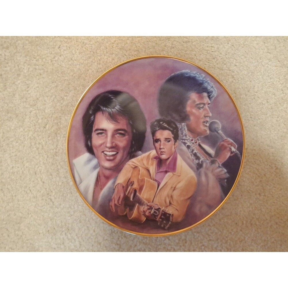 1989 Elvis Presley 8th in the Elvis Remembered Collection By Artist Susie Morton